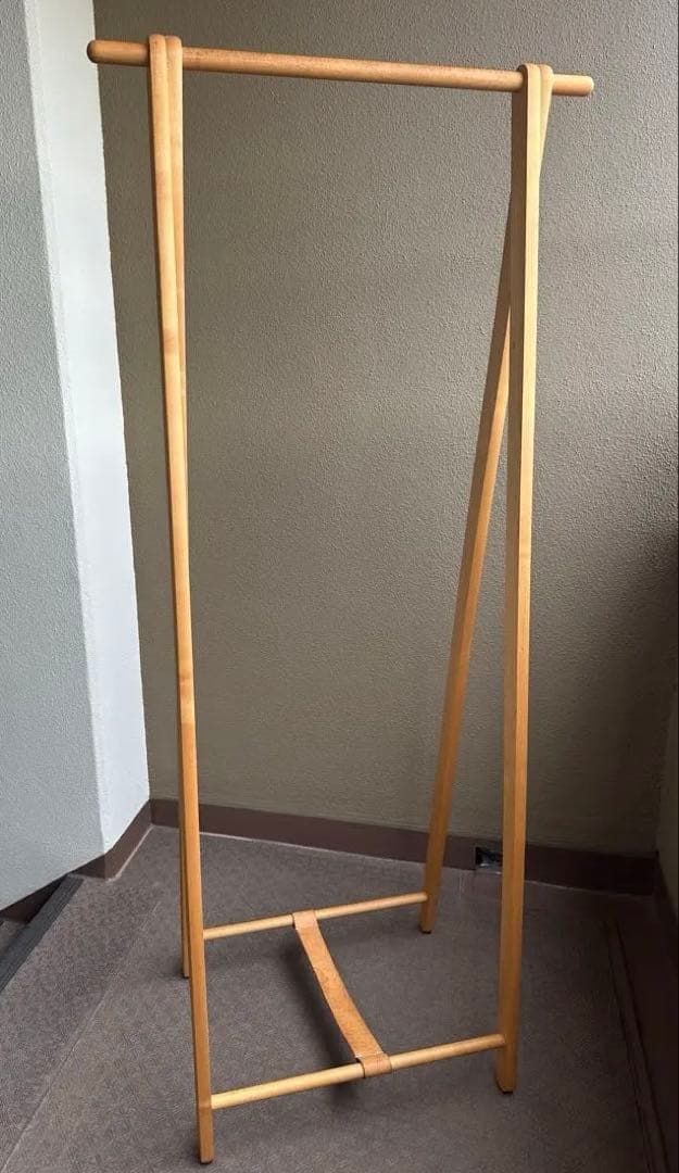 レア　cosine コサイン 旭川家具 折り畳み ハンガーラック　送料込