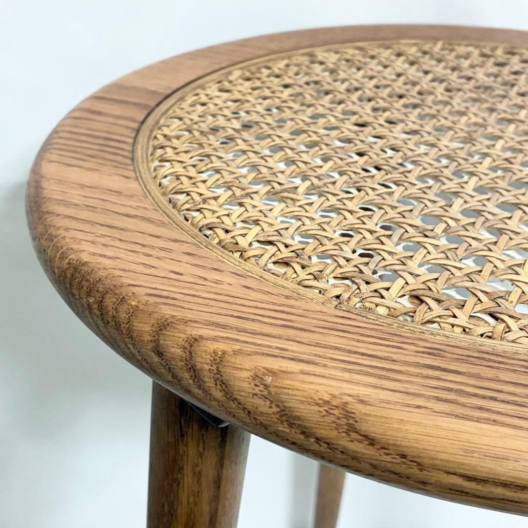 Re:CENO product ネストテーブル ラタンミックス ブラウン