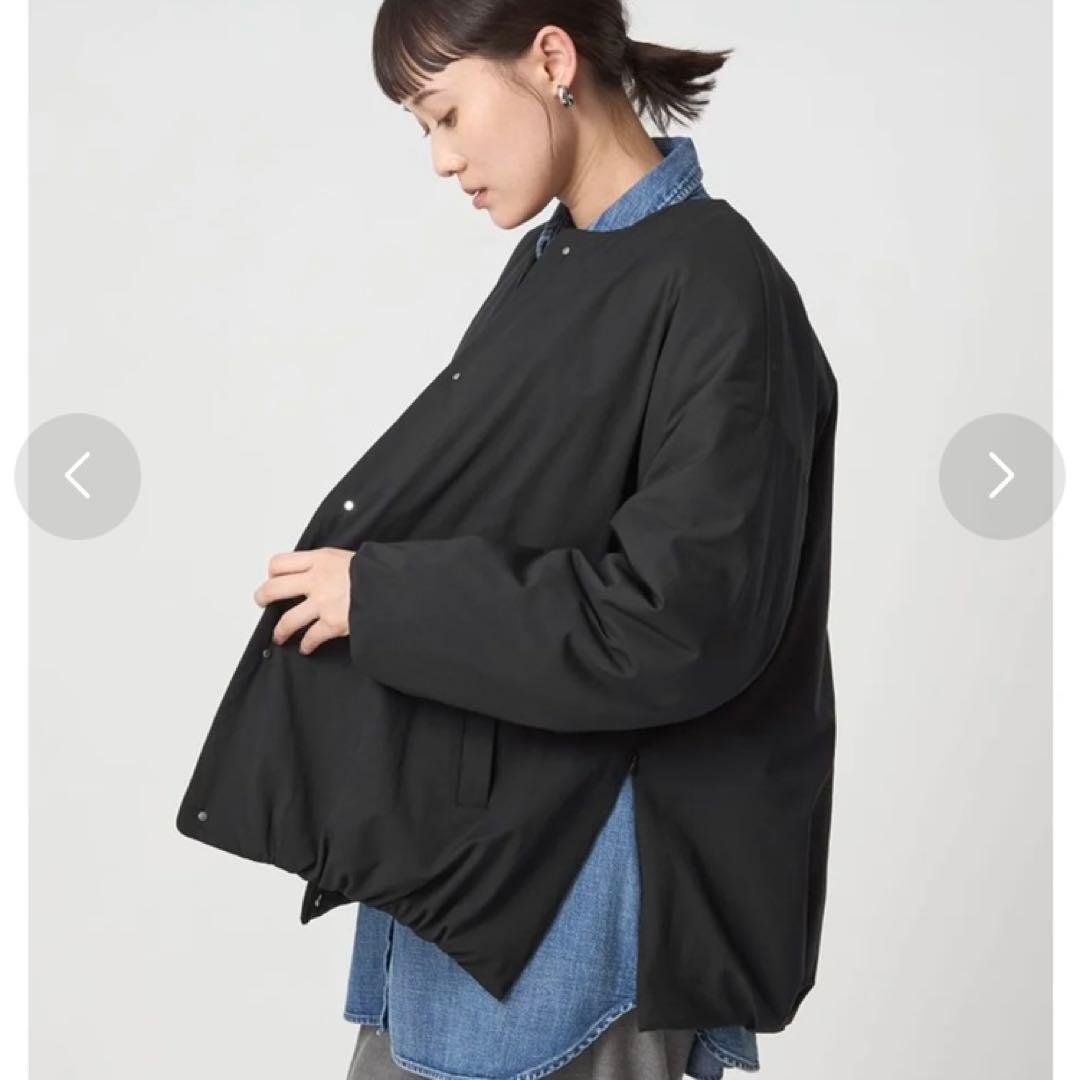 green label relaxing パフィー ノーカラーブルゾン　SH