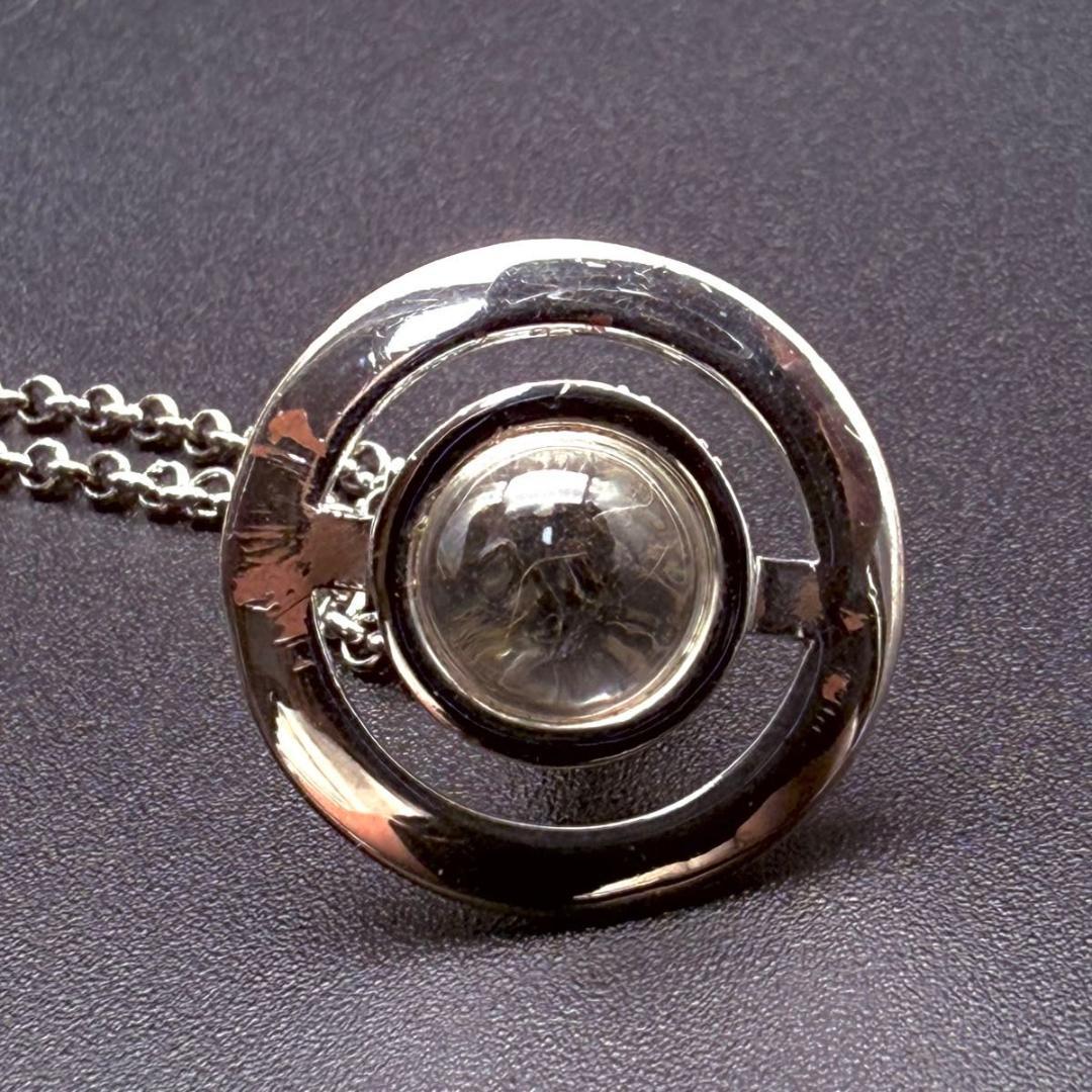 Vivienne Westwood オーブ　ネックレス シルバー　ラインストーン