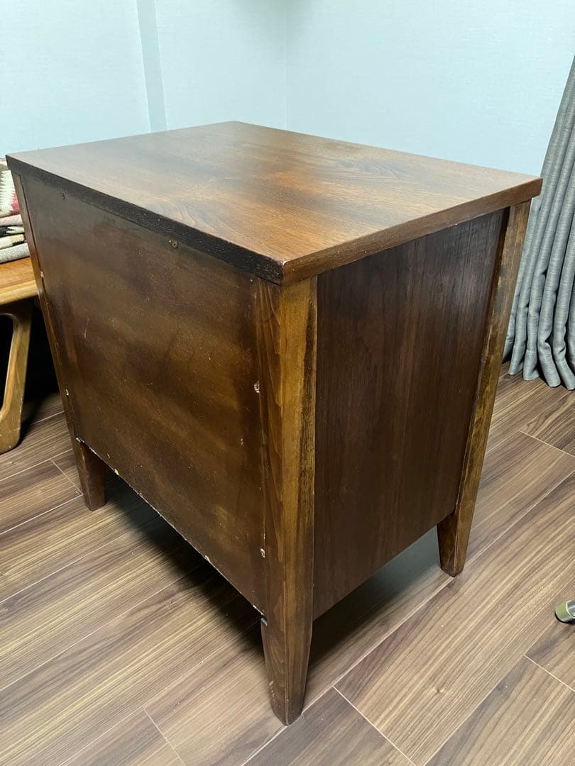 アンティーク木製サイドテーブル