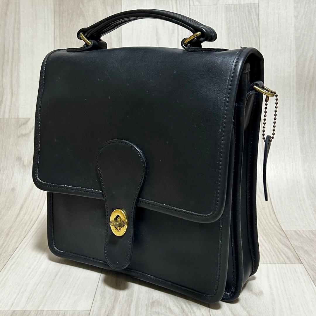 オールドコーチ COACH 5130 ターンロック ブラック レザー