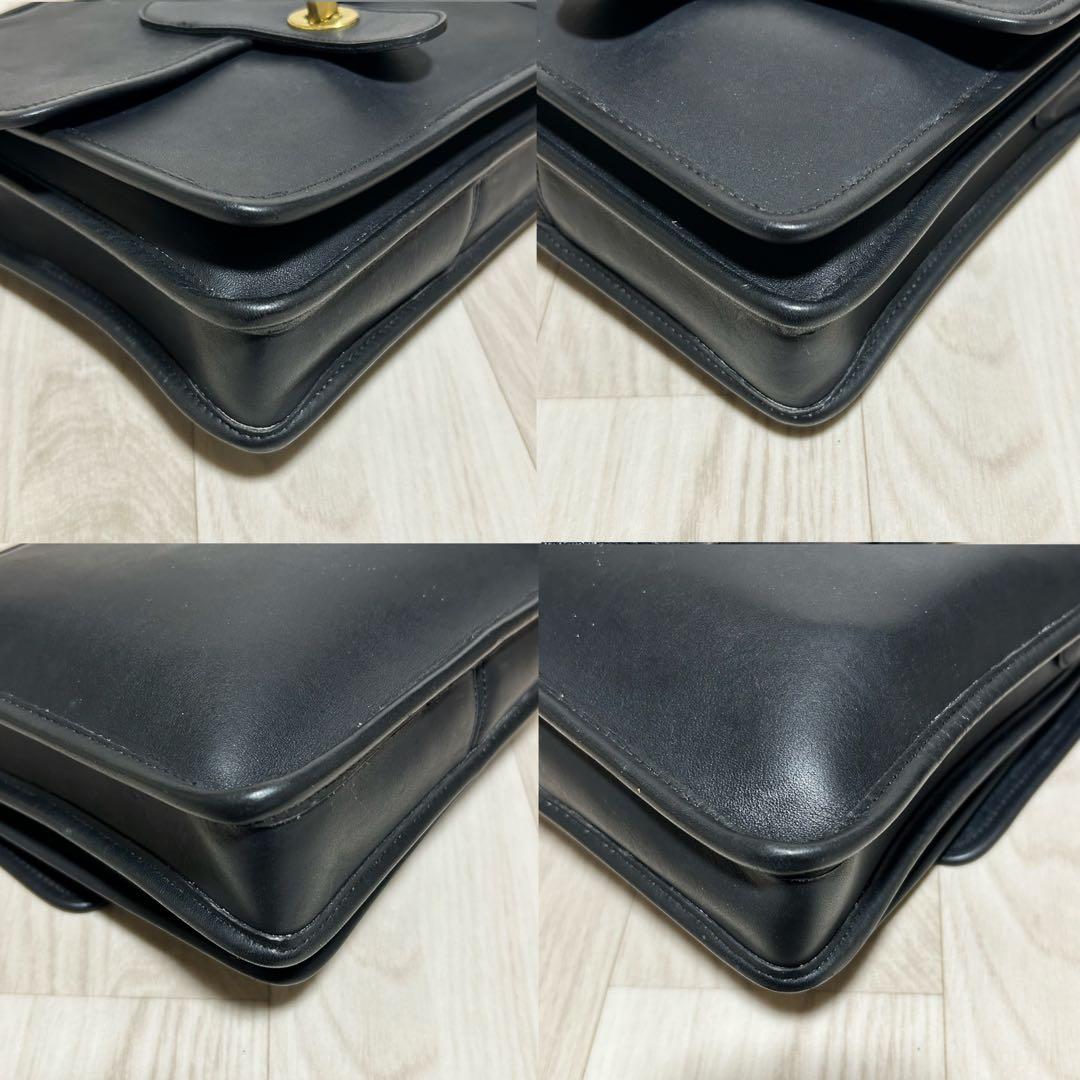 オールドコーチ COACH 5130 ターンロック ブラック レザー