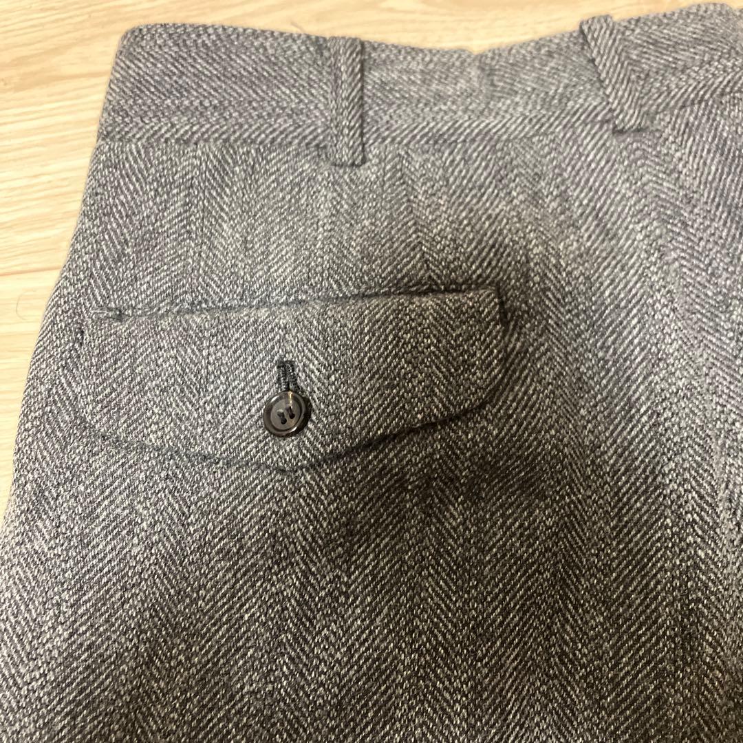 コムデギャルソン スラックス ビンテージ ヘリンボーン