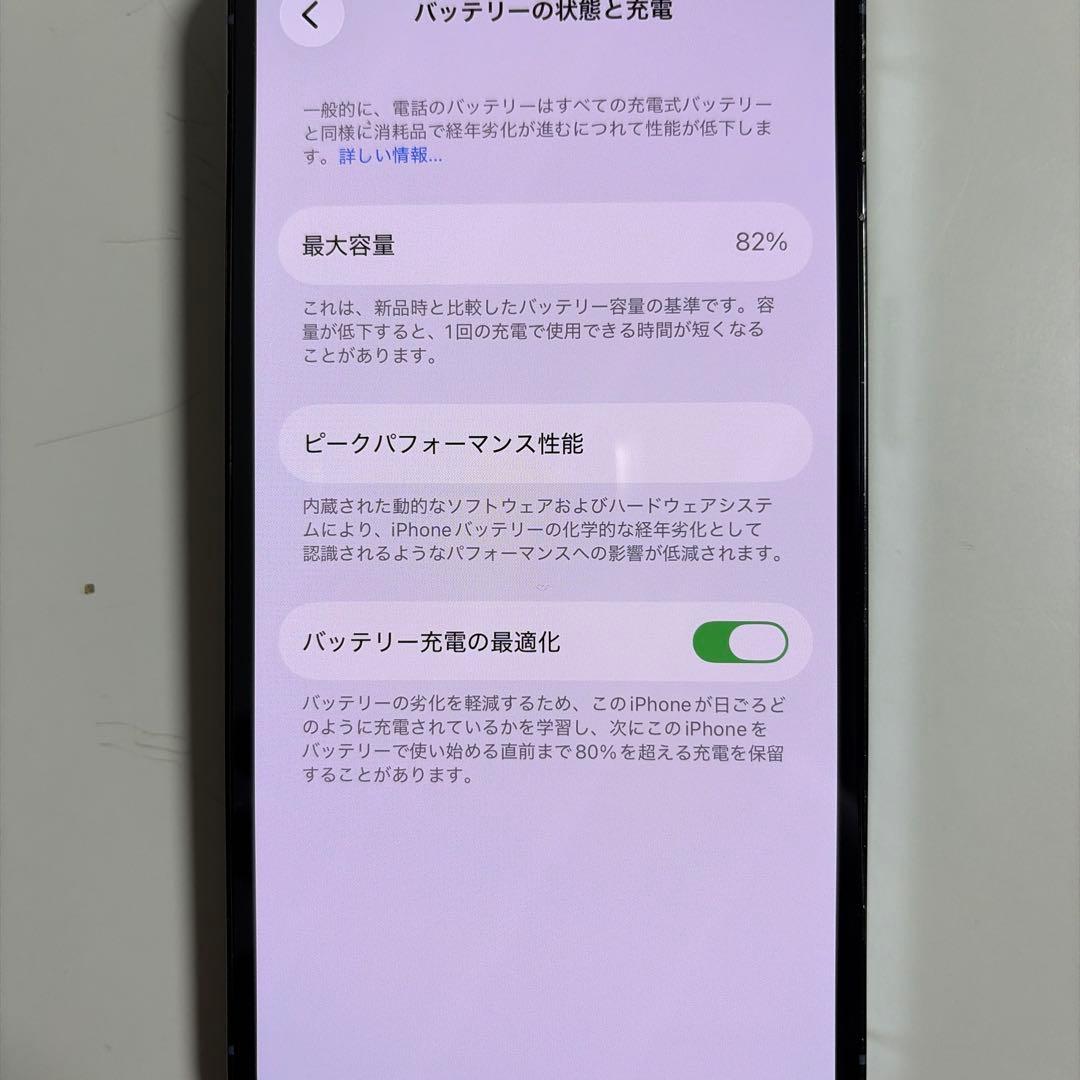 iPhone 13 Pro 箱・純正未使用充電器付／レンズ不具合・動画雑音あり