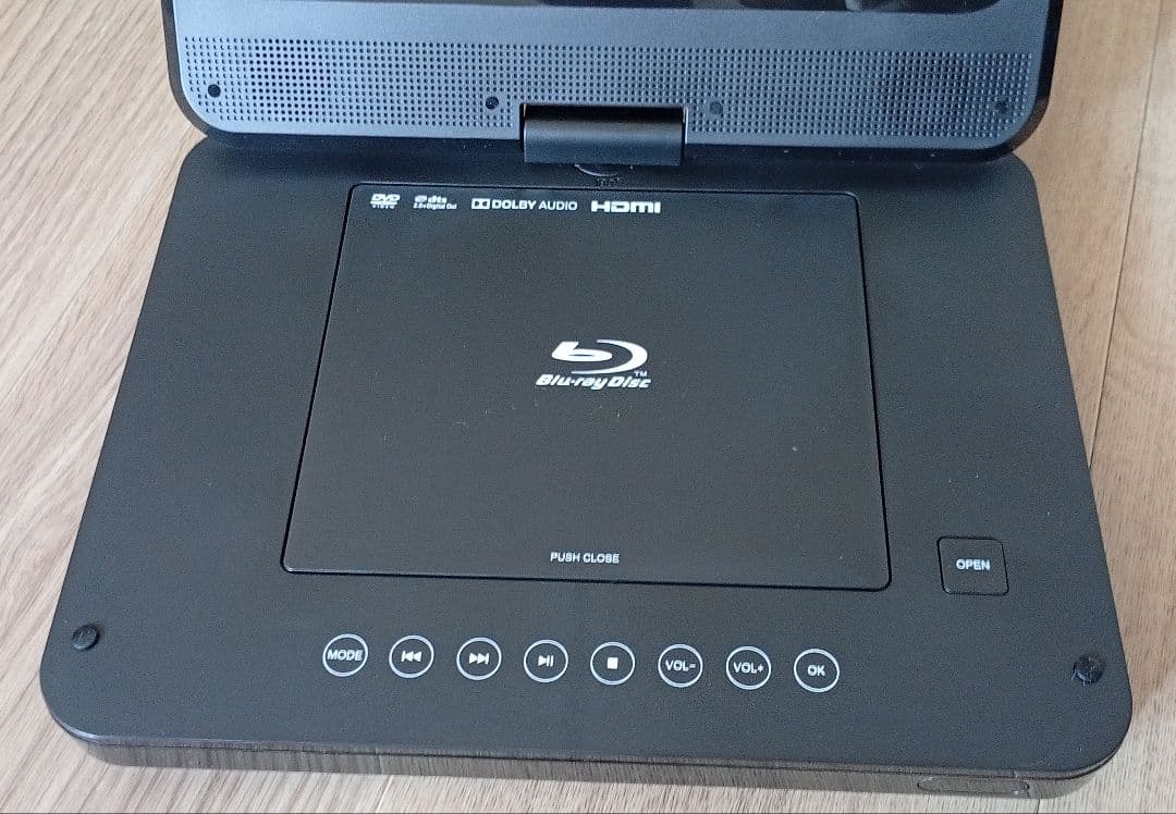 【値下げ歓迎】 TS-PBD969-BK ポータブル プレーヤーBD・DVD対応