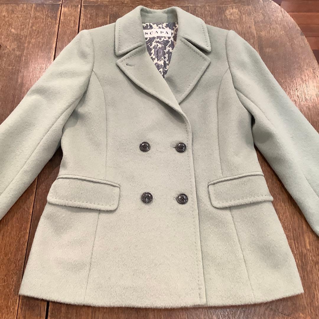 ⭐️新品⭐️SCAPA スキャパ　トップアンゴラコート　サイズ36