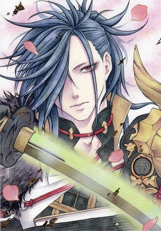 m*a様 手描きイラスト　刀剣乱舞　大典太光世　A5サイズ