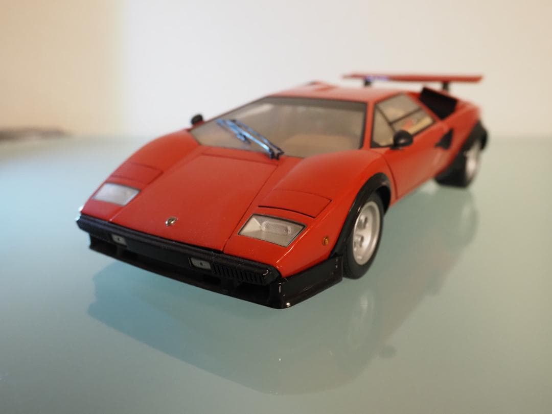 京商 オリジナル 1/18 ランボルギーニ カウンタック LP500Sレッド