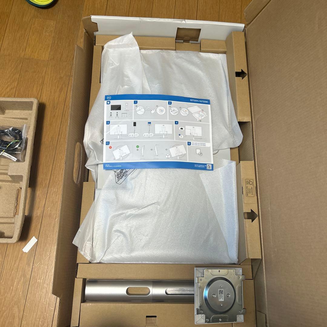 【ほぼ未使用】Dell S2722QC 27インチ 4K ディスプレイ モニター