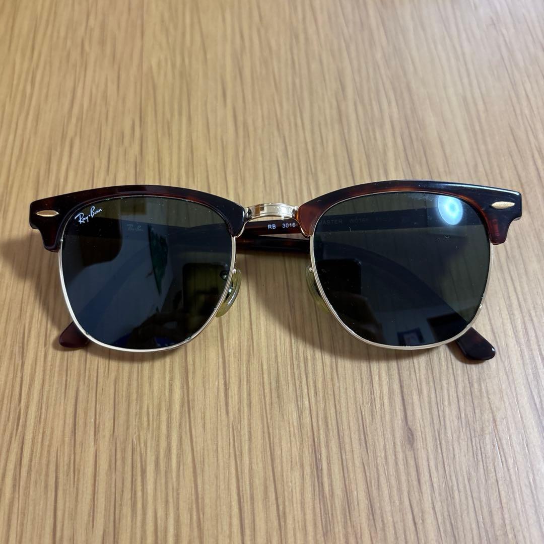 Ray-Ban クラブマスター ブラウン/ゴールド
