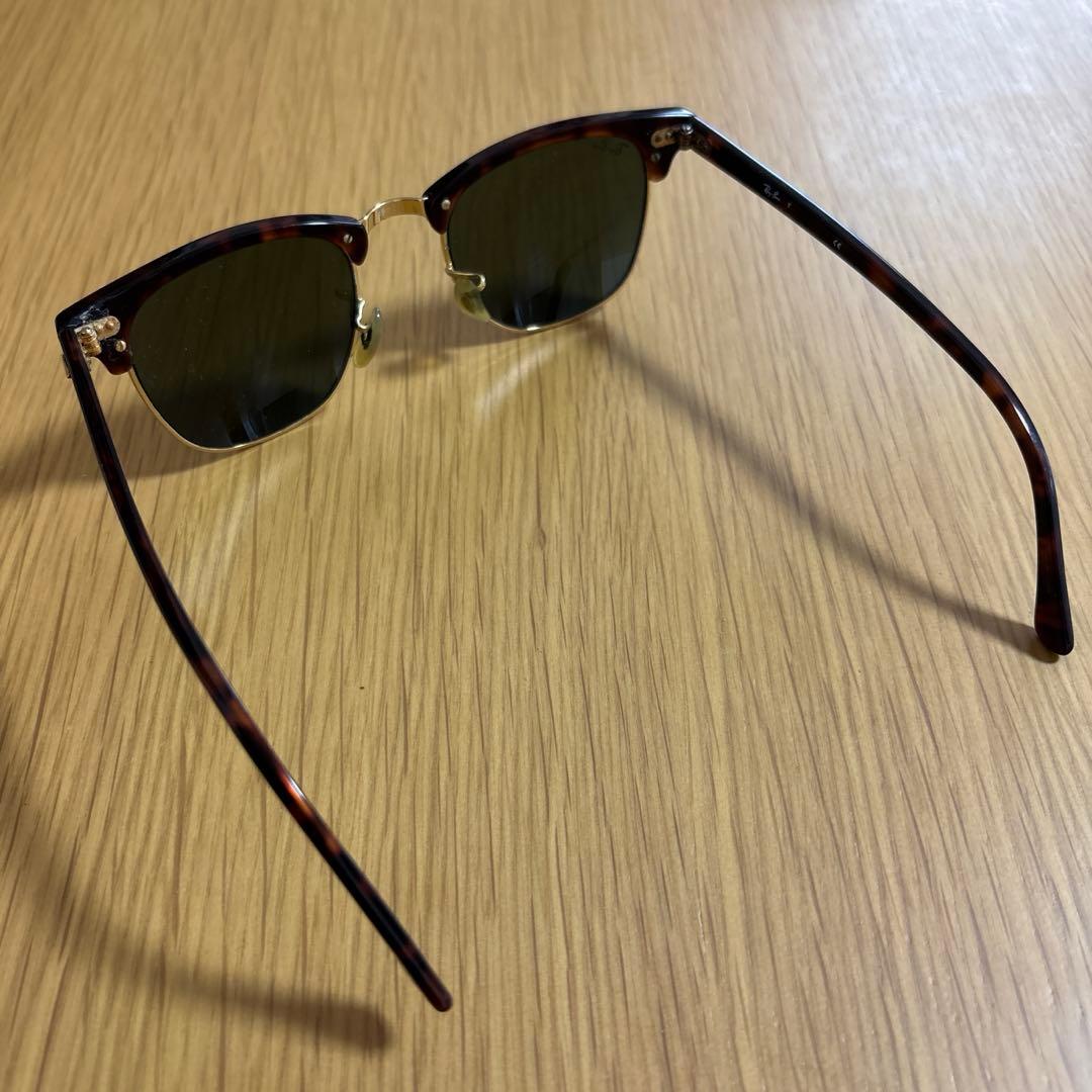 Ray-Ban クラブマスター ブラウン/ゴールド