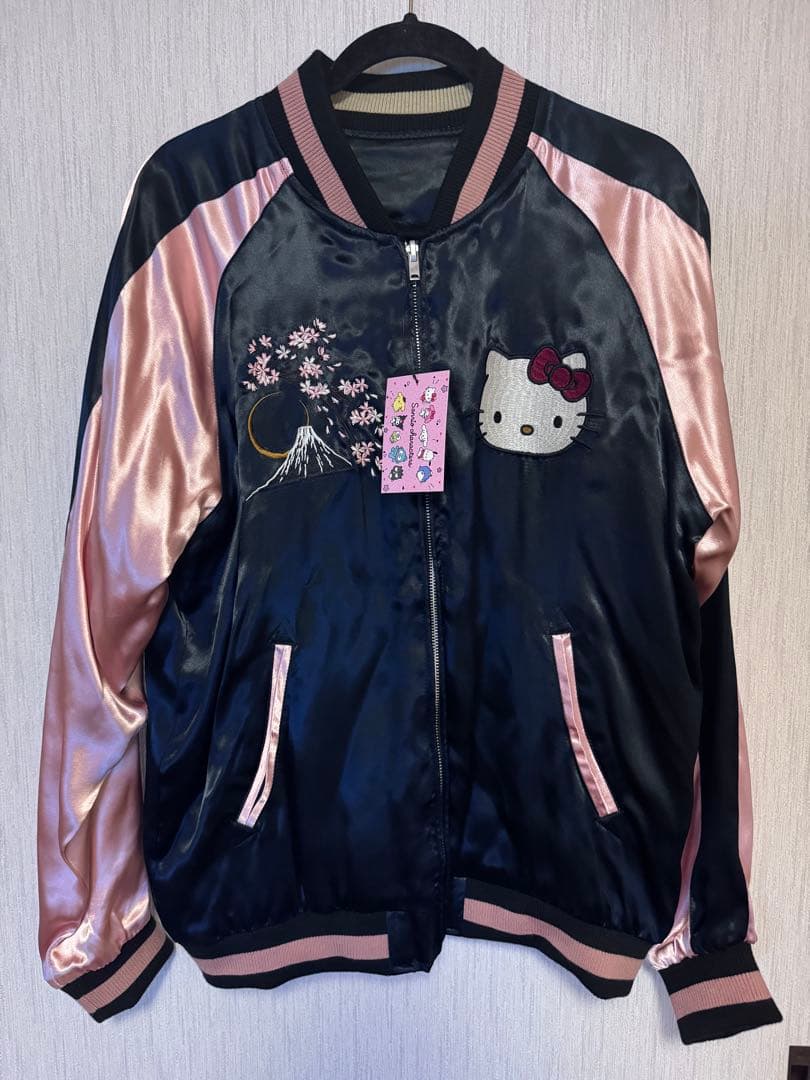 ハローキティ スカジャン 桜デザイン