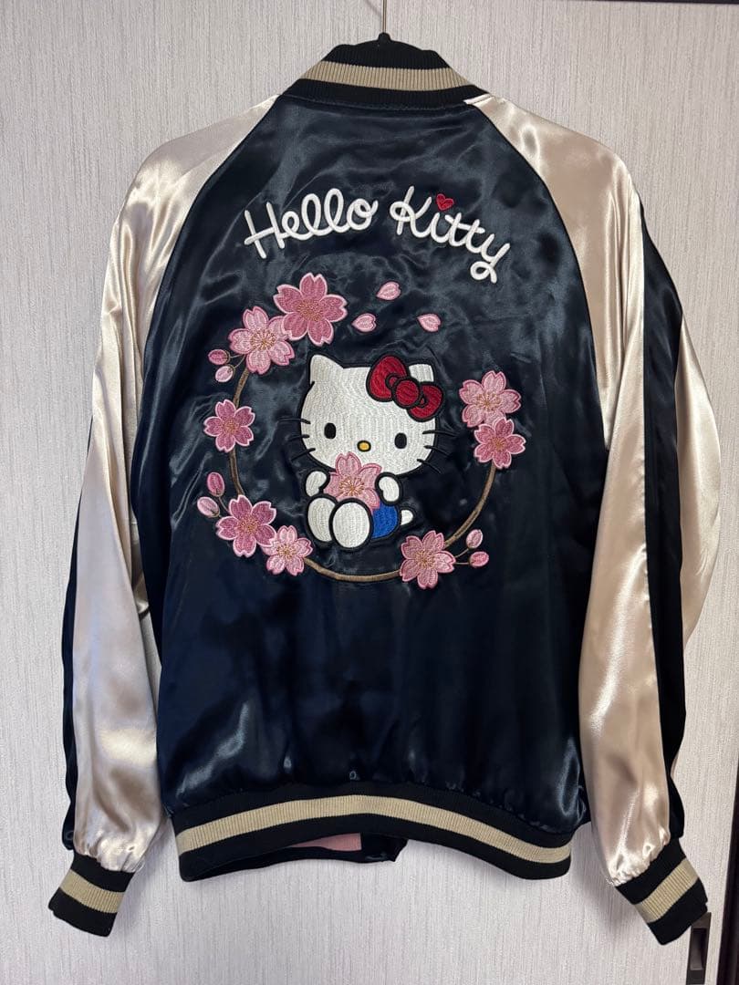 ハローキティ スカジャン 桜デザイン