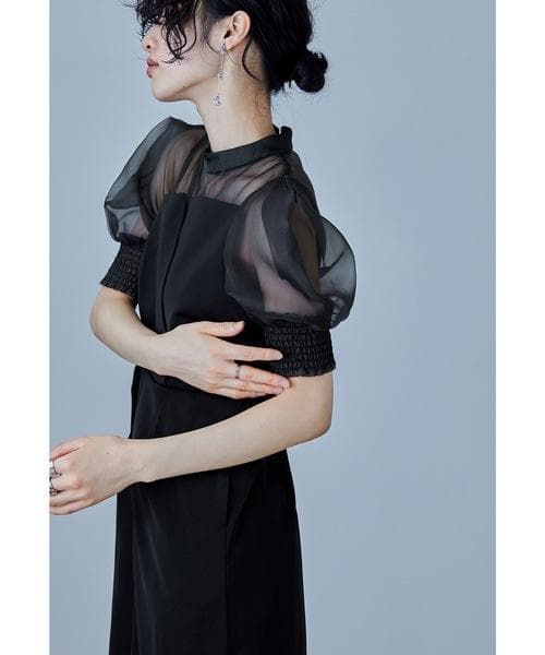 美品 niana ニアナ オールインワン パンツドレス SHORT（М）結婚式