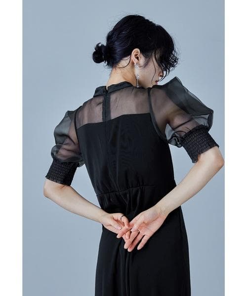 美品 niana ニアナ オールインワン パンツドレス SHORT（М）結婚式