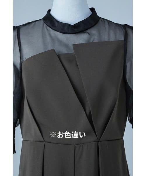 美品 niana ニアナ オールインワン パンツドレス SHORT（М）結婚式