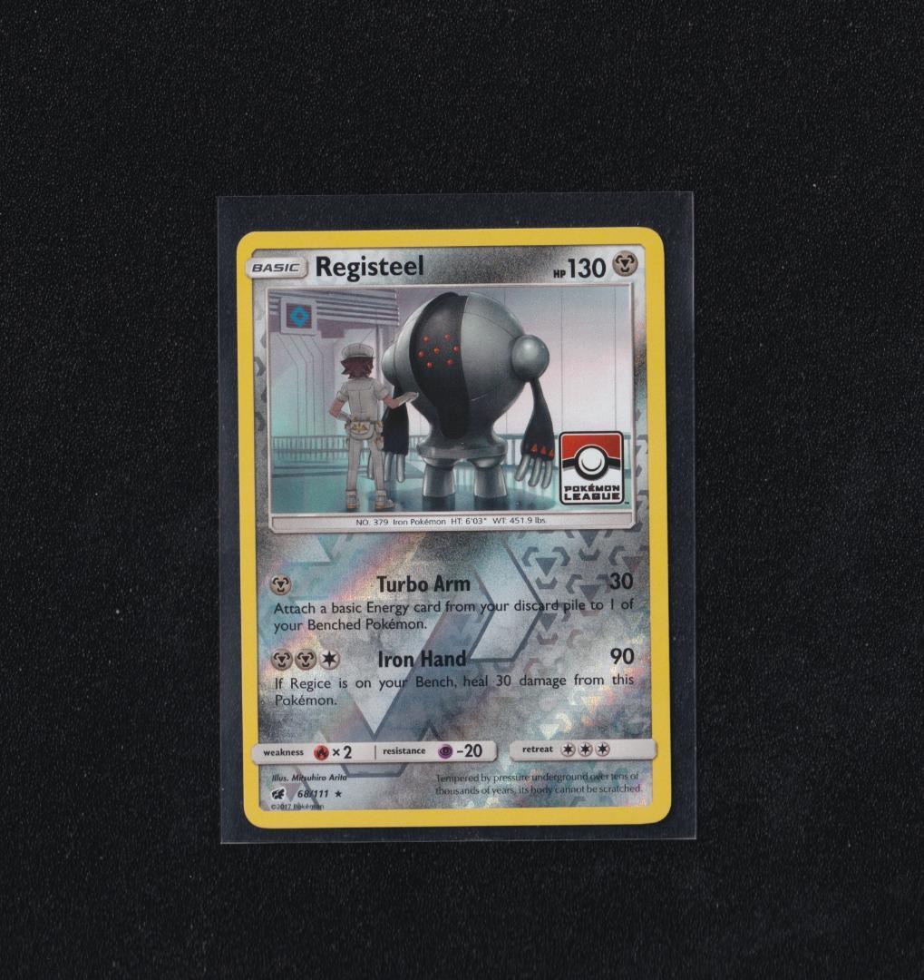 英版レジスチル/レジアイス/レジロック PokemonLeagueプロモセット