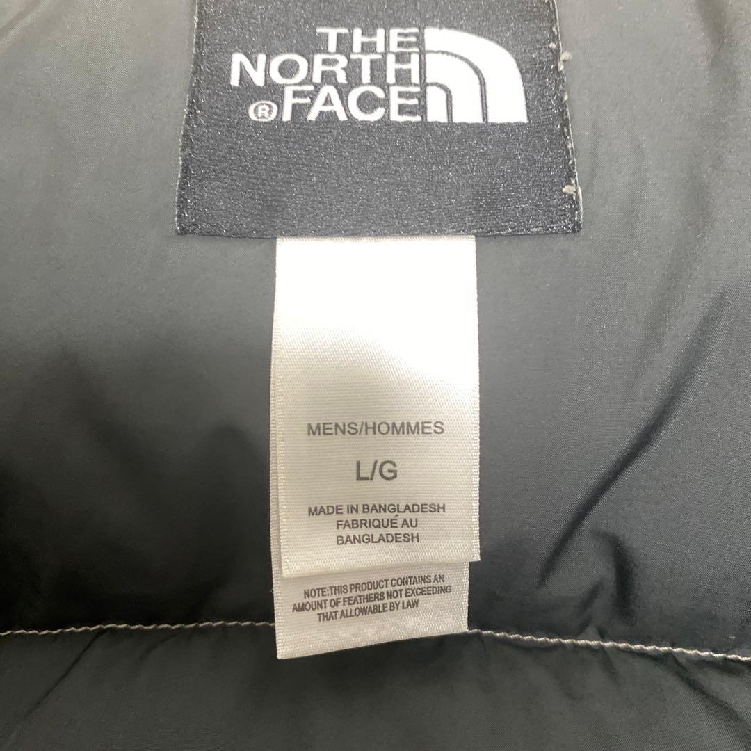 【希少カラー、Lサイズ】ノースフェイス ヌプシダウン センターロゴND00360