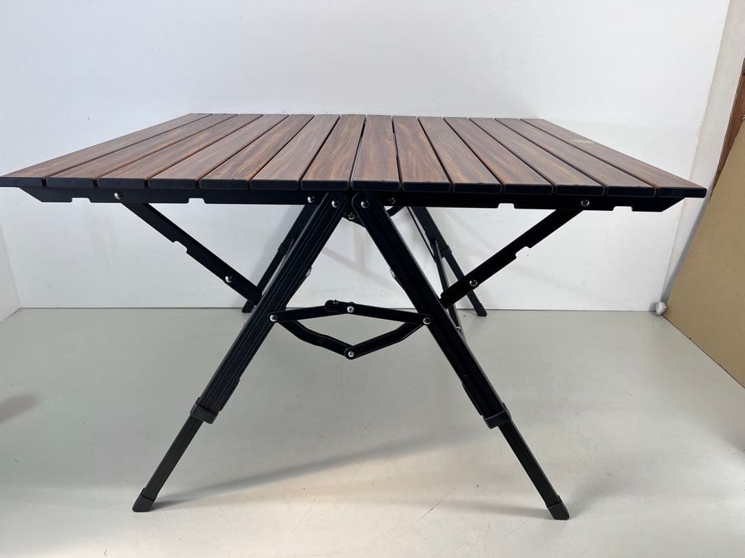 ogawa ハイ&ローテーブル ウッドテーブル アウトドア 美品