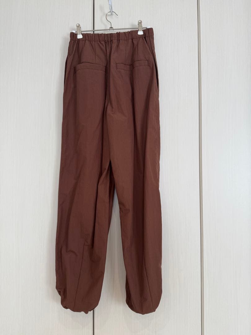 パンツ CLANE COTTON PARACHUTE PANTS