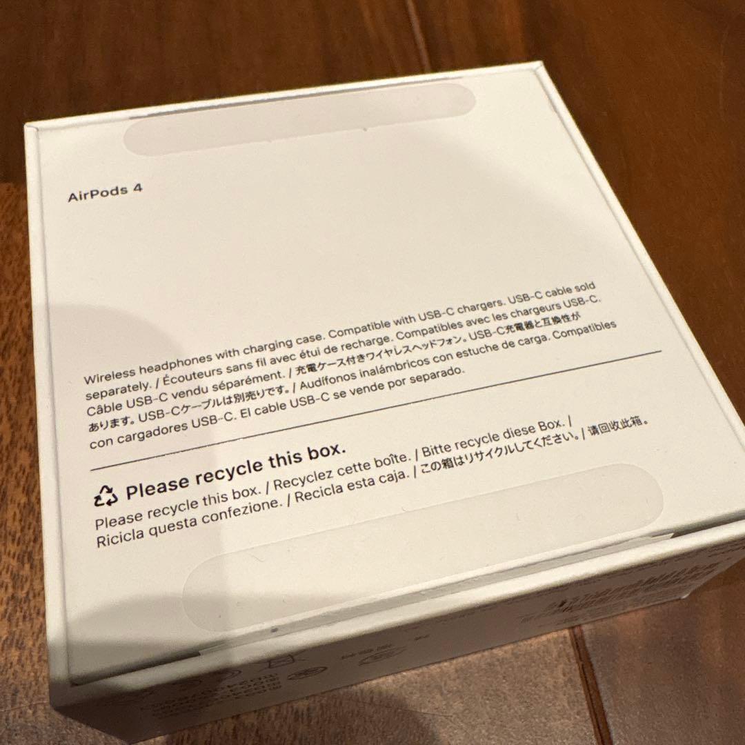 【新品】AirPods4