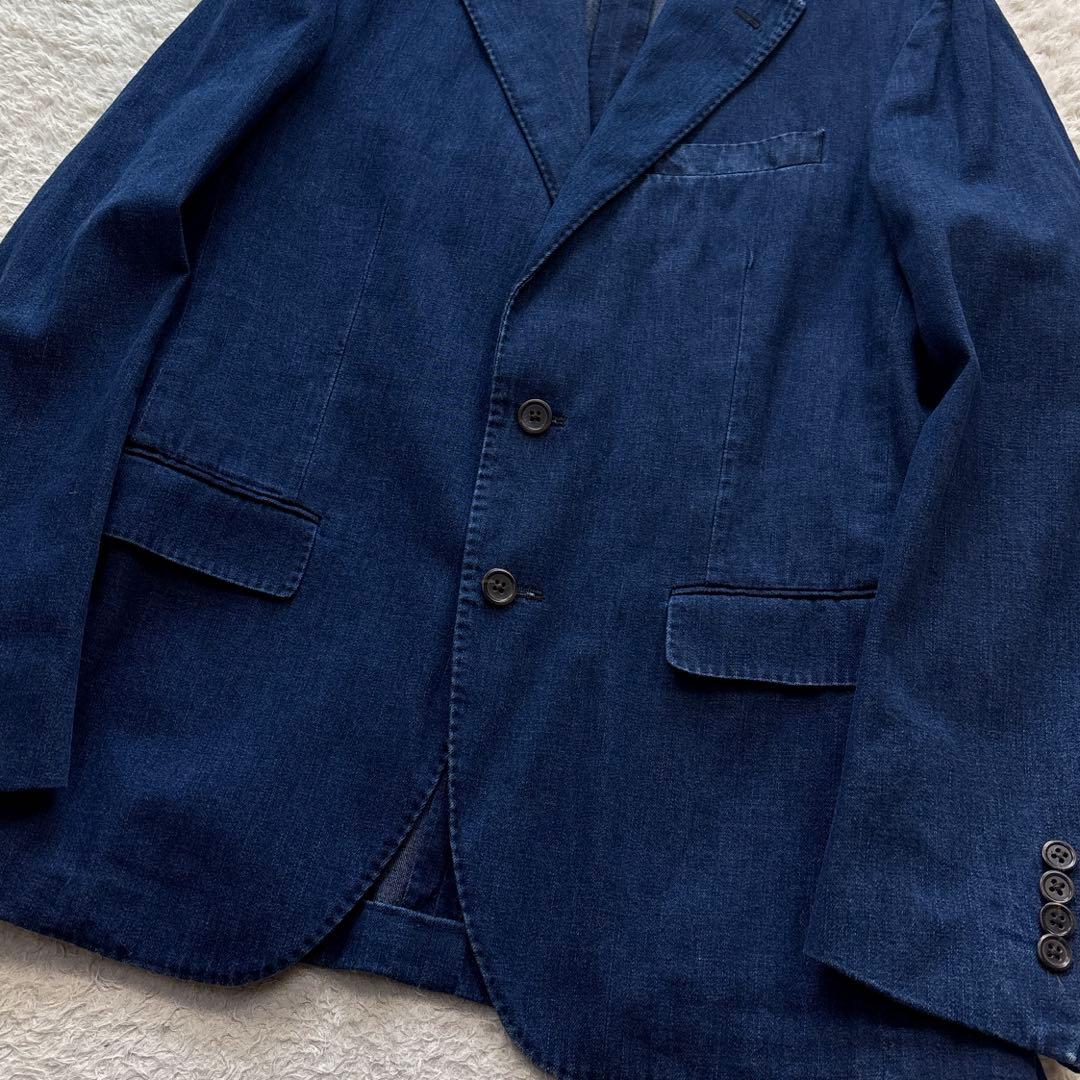 ポロラルフローレン　デニムテーラードジャケット　背抜き　近年モデル