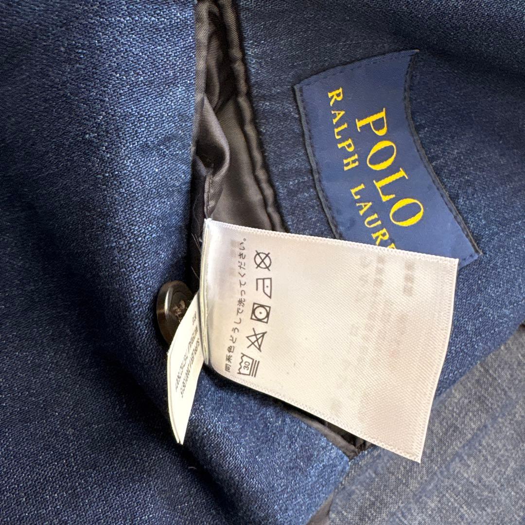 ポロラルフローレン　デニムテーラードジャケット　背抜き　近年モデル