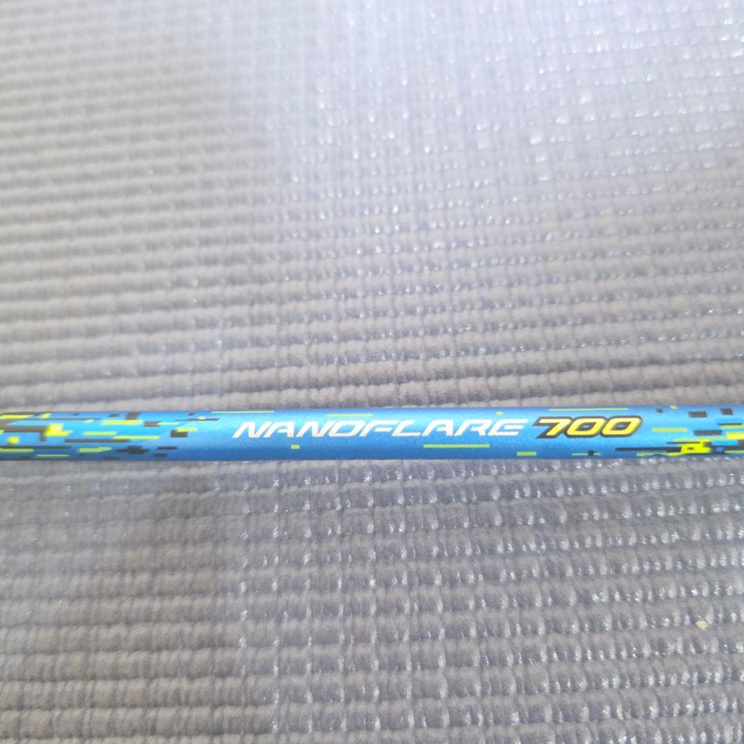 410美品】 Nanoflare 700 バドミントンラケット　ナノフレア700