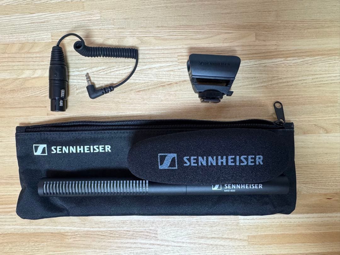 【美品】SENNHEISER MKE600 + MZH600