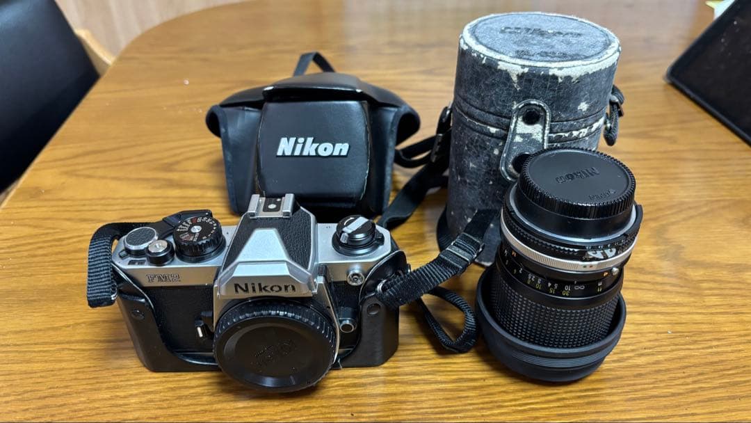 NIKON NEW FM2 シルバー　レンズ付き