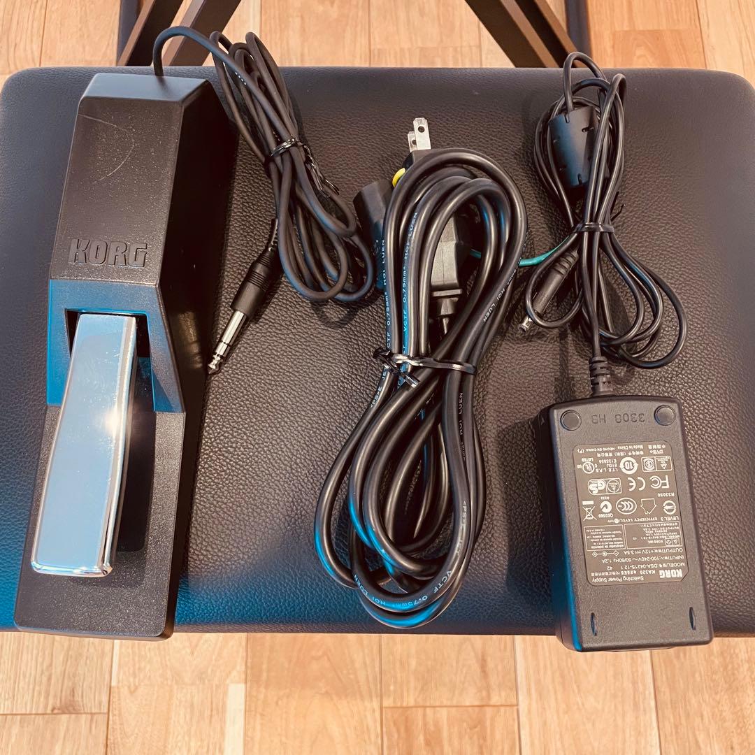 希少 KORG M50-73 シンセサイザー キーボード 台 フットペダル