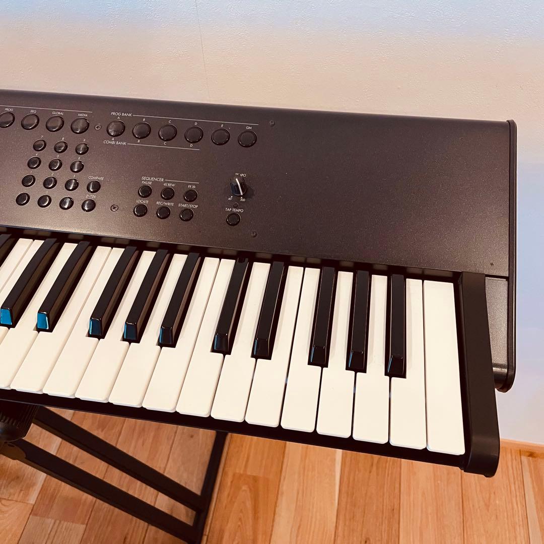 希少 KORG M50-73 シンセサイザー キーボード 台 フットペダル
