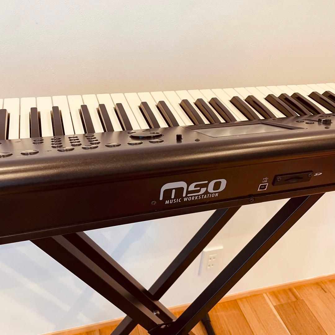 希少 KORG M50-73 シンセサイザー キーボード 台 フットペダル