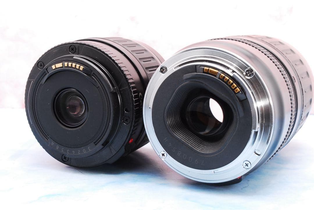 Canon Kiss X2★一眼レフカメラ★超望遠レンズ付Wレンズ★S数少♪