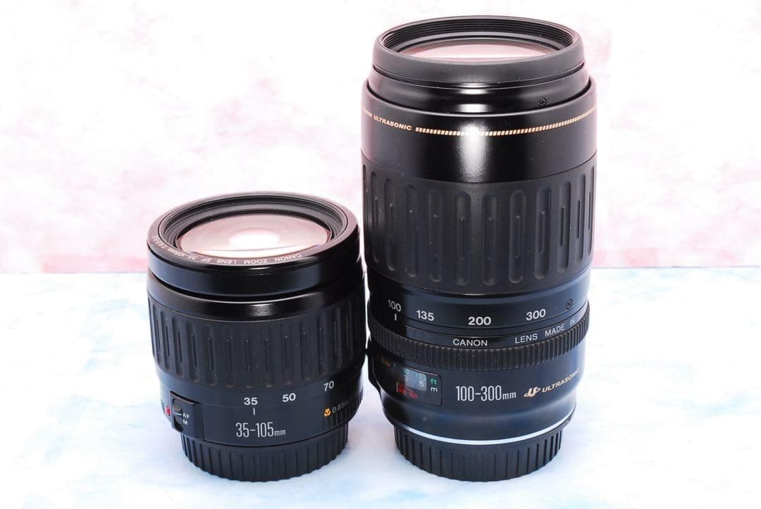 Canon Kiss X2★一眼レフカメラ★超望遠レンズ付Wレンズ★S数少♪