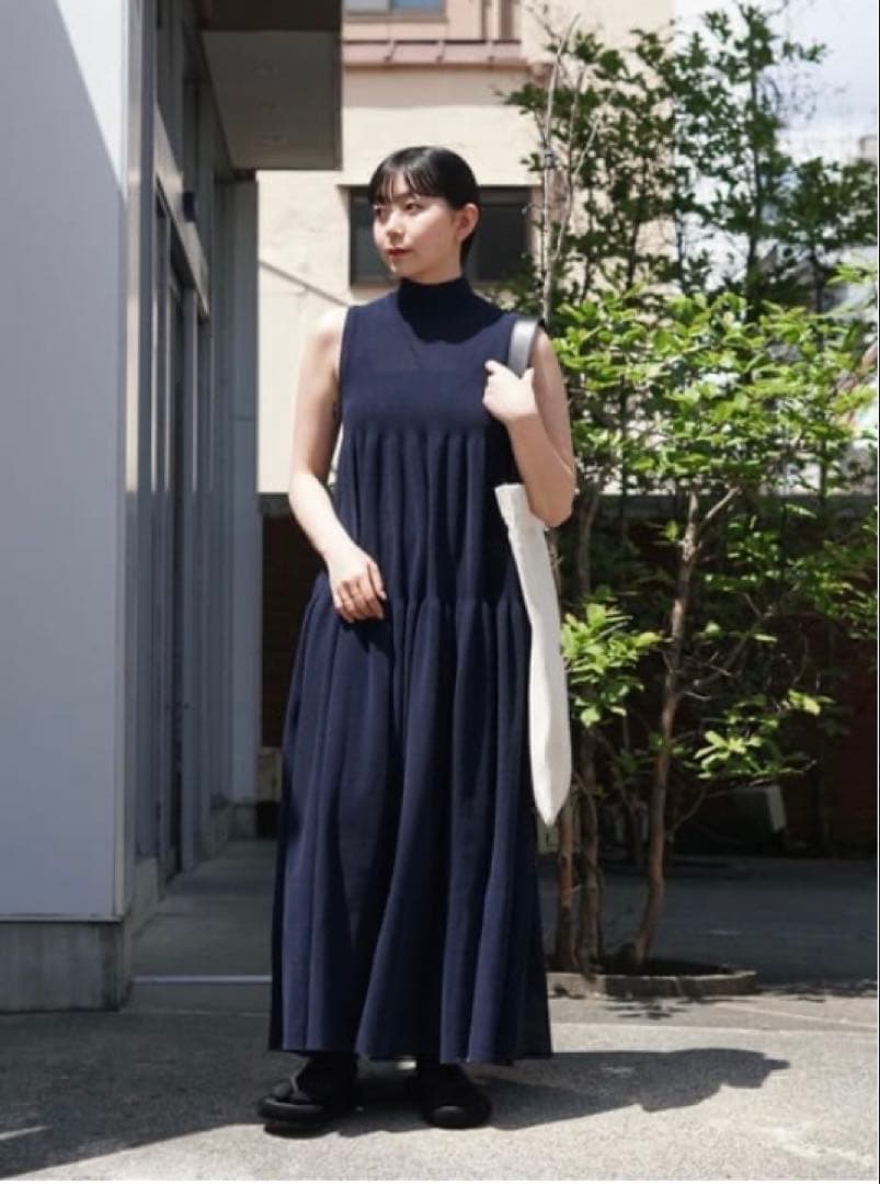 CFCL シーエフシーエル　CASCADES DRESS 1 未使用品　黒