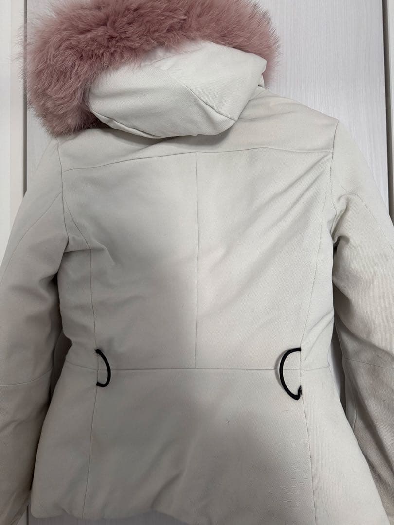 MONCLER ホワイト スキーウェア 女性用