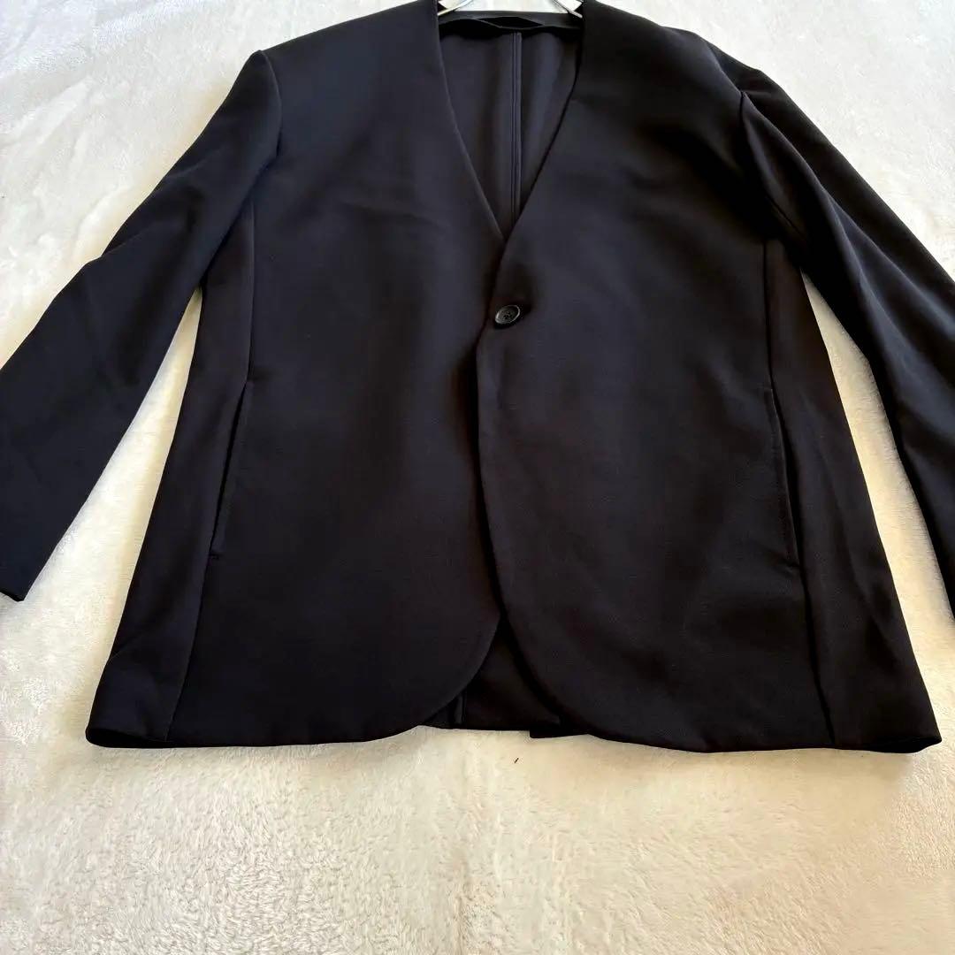 【美品】MB スタンダード ノーカラージャケット M 黒 ブラック