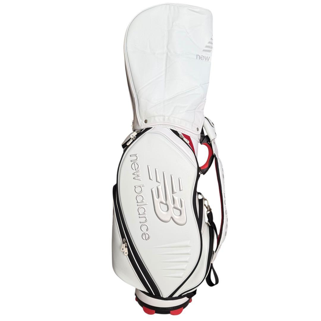 【美品】ニューバランス キャディバッグ 9型 8分割 軽量 123-24