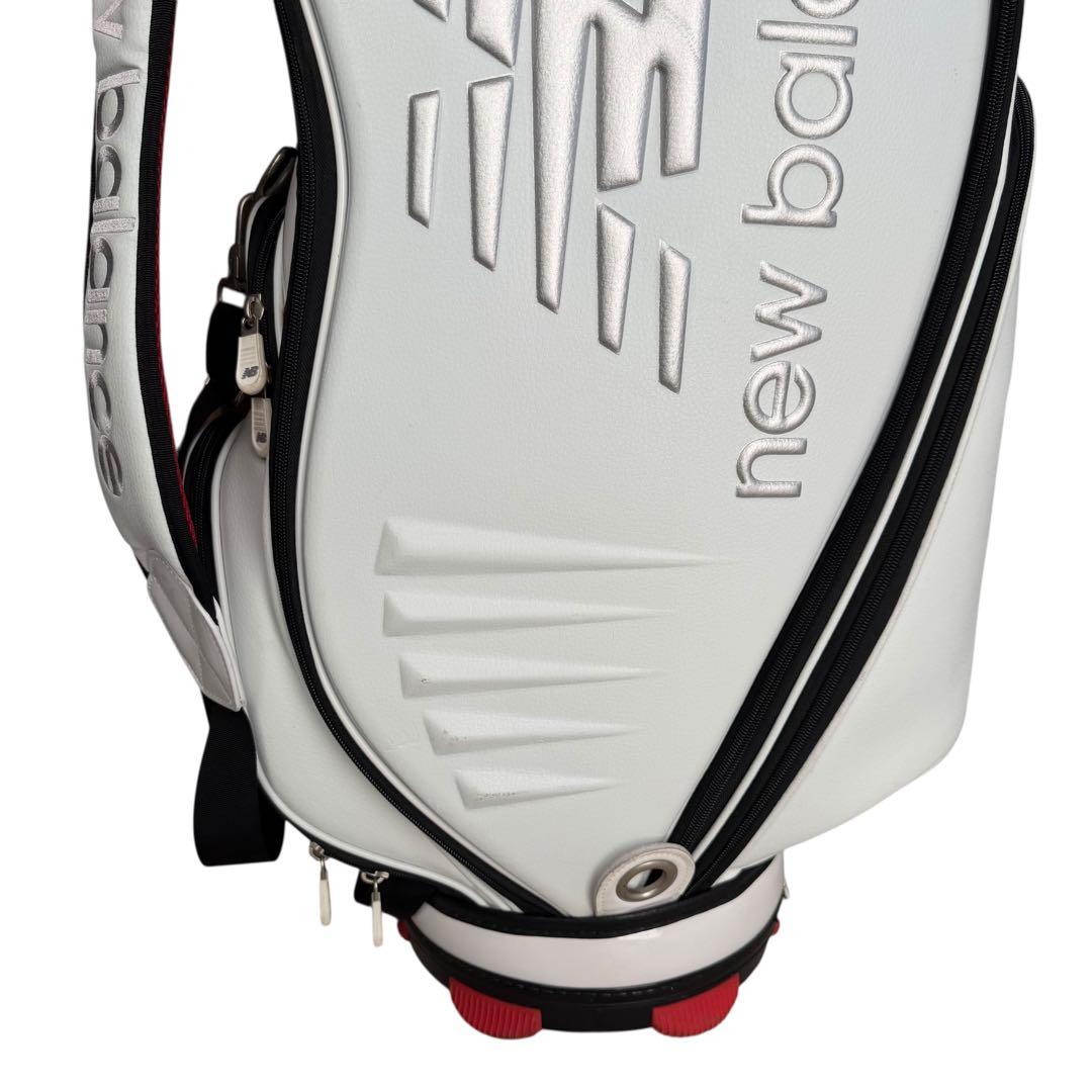 【美品】ニューバランス キャディバッグ 9型 8分割 軽量 123-24