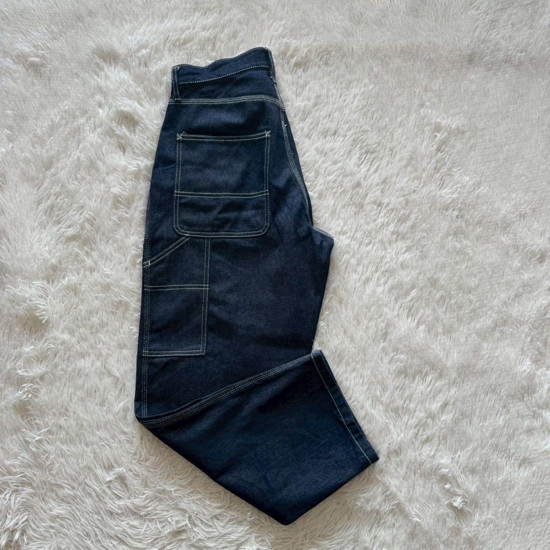 niko and... JEANS✨デニム　セットアップ　インディゴ染め M