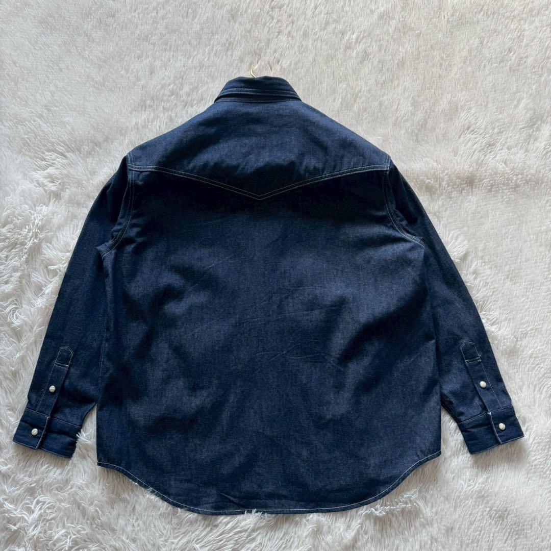 niko and... JEANS✨デニム　セットアップ　インディゴ染め M