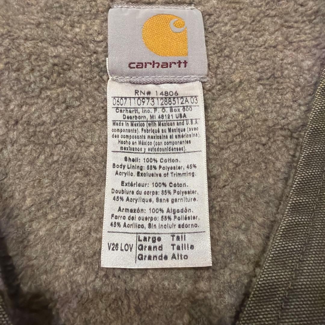 Carhartt カーハート ベスト L カーキ