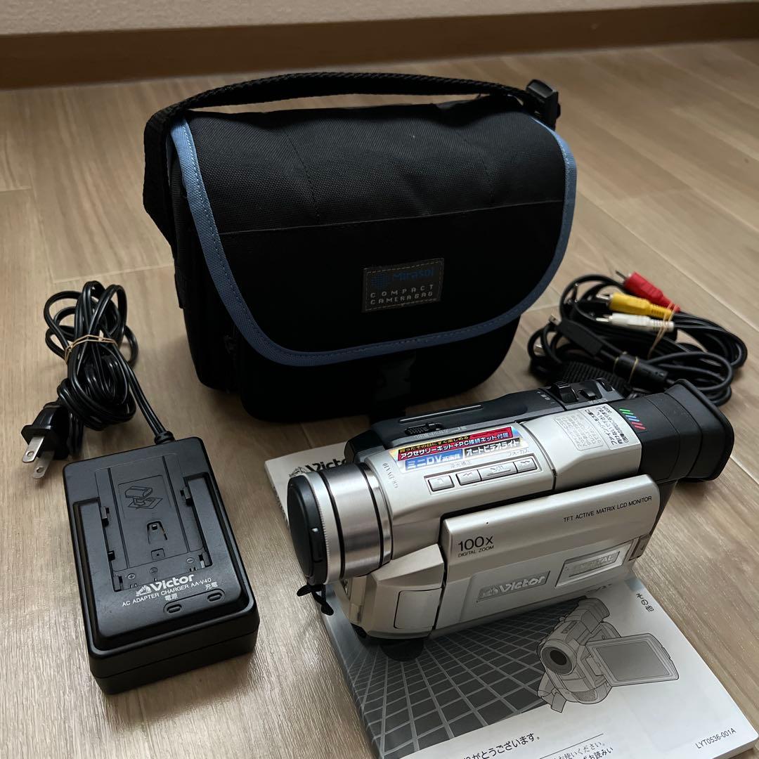 動作確認済 Victorデジタルハンディカム 100x
