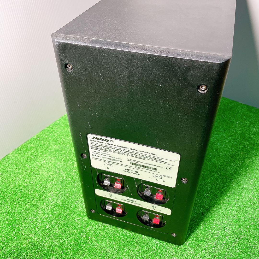 【動作品】BOSE ACOUSTIMASS 5 series Ⅲ サブウーファー