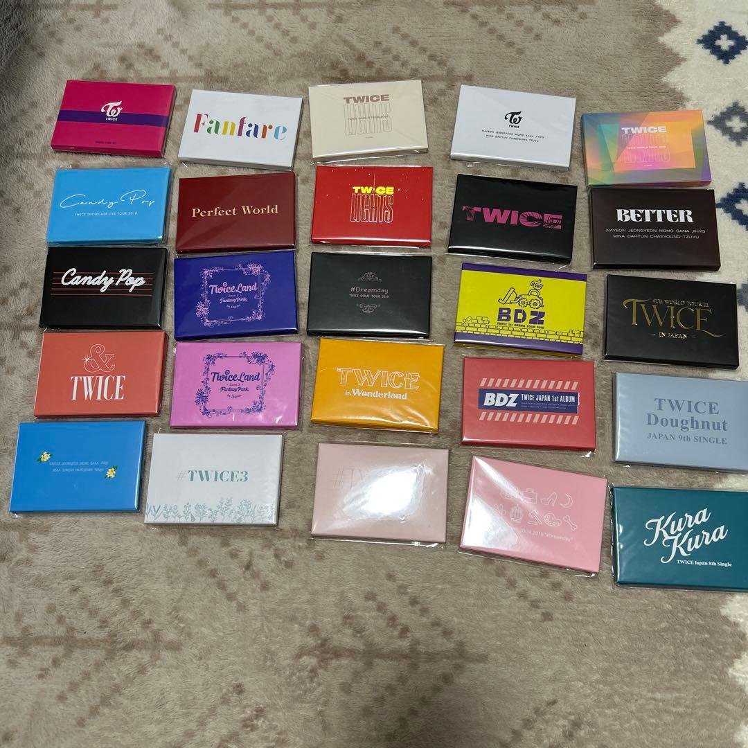 twice フォトカードセット　まとめ売り　25種