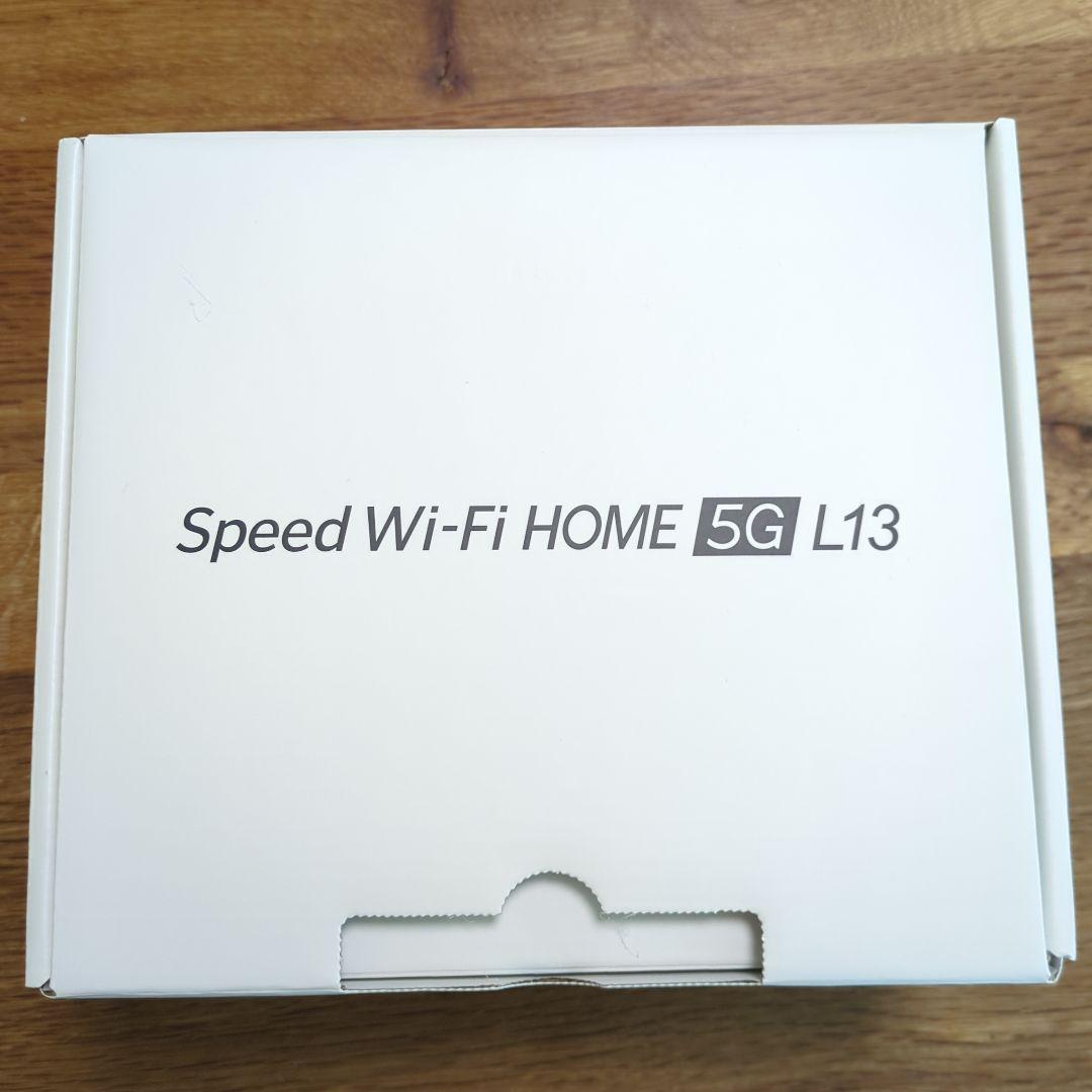【新品未使用】Speed Wi-Fi  5G L13 ルーター