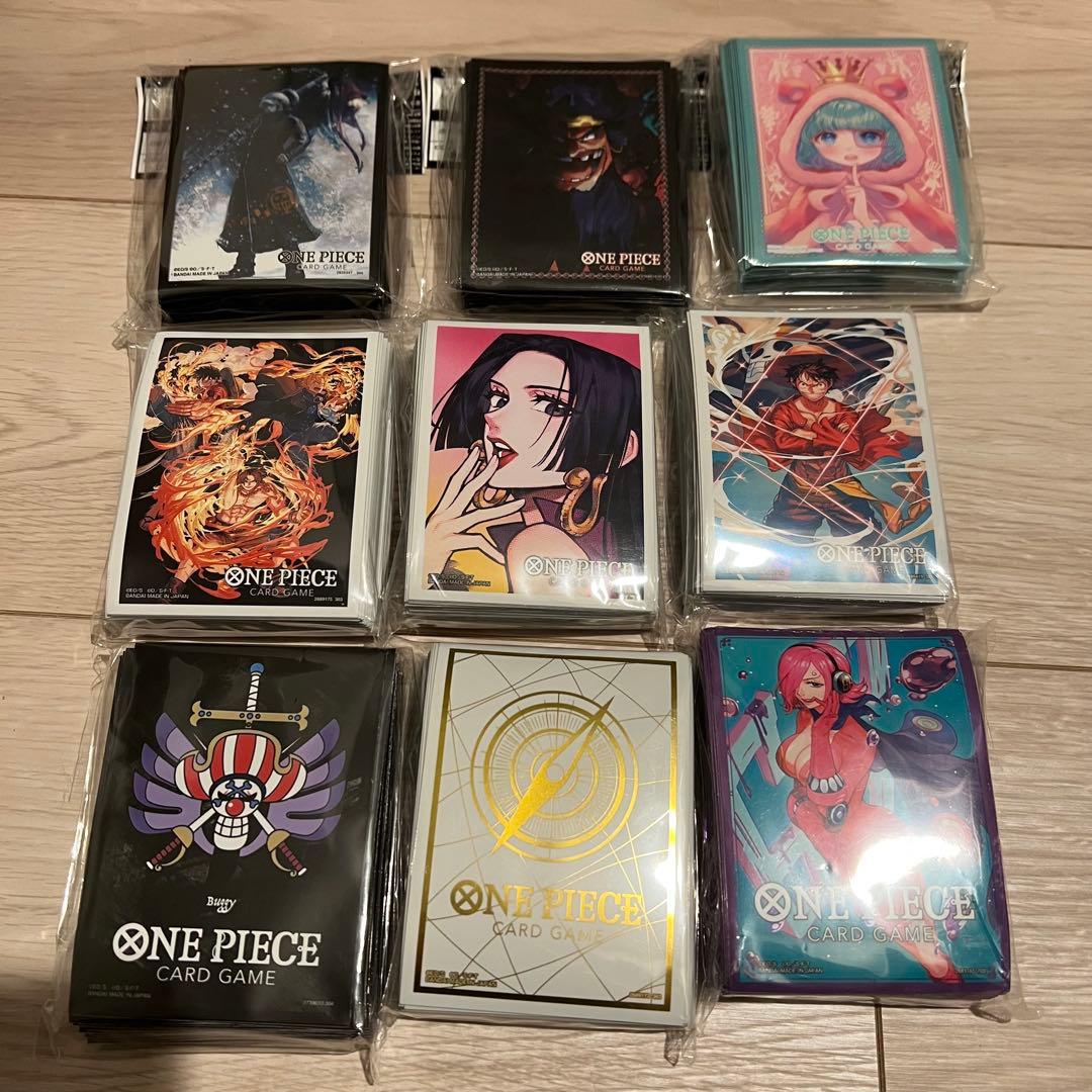 ワンピースカードゲーム 公式スリーブ8個セット