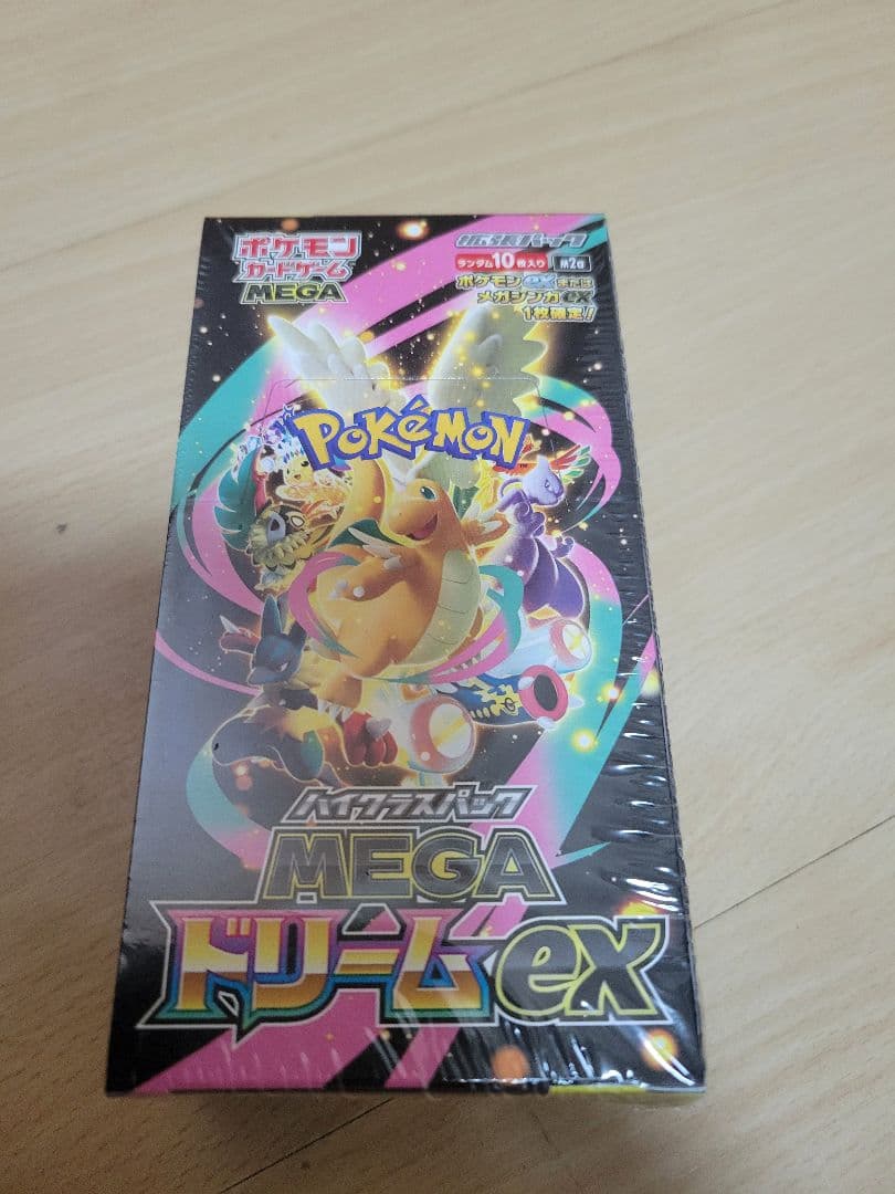 ポケモンカードゲーム MEGAドリームEX BOX　新品シュリンク付き